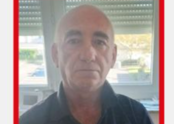 Avis de recherche pour disparition inquiétante d'un homme de 59 ans