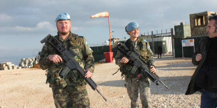 L'armée israélienne a tiré sur des Casques bleus au Liban