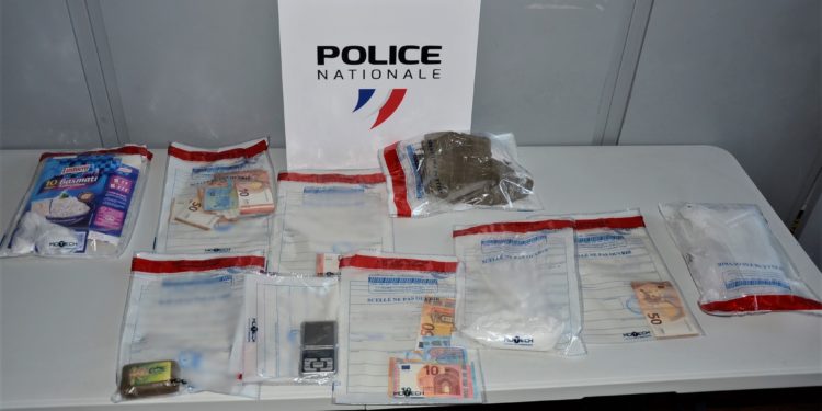 Cocaïne Cannabis - nouvelle saisie de drogue à Tarbes, 4 personnes interpellées