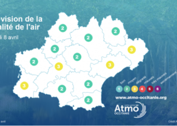 Concentration en Ozone : air de qualité "dégradée" ce mardi à Tarbes
