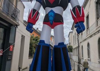 Animation Goldorak pour un samedi piéton à Tarbes