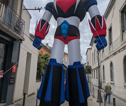 Animation Goldorak pour un samedi piéton à Tarbes