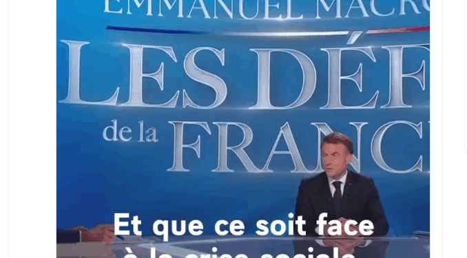 TF1 deux fois à Tarbes pour l'interview d'Emmanuel Macron