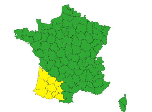Météo France prolonge l'alerte aux orages à Tarbes ce jeudi