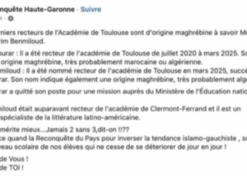 La sortie raciste contre les deux recteurs de l'académie va terminer en justice