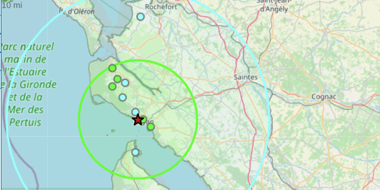 Tremblement de terre à Royan