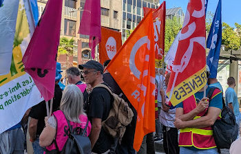 Encore une forte mobilisation ce 2 octobre à Tarbes à l'appel de l'intersyndicale