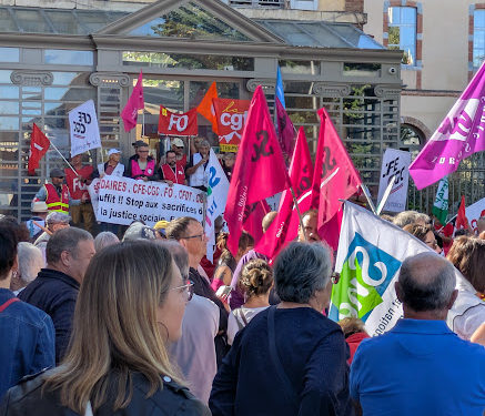 Manifestation Intersyndicale 2 octobre 2025 Tarbes