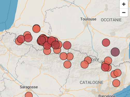 Nombreux et légers tremblements de terre près de Tarbes depuis samedi