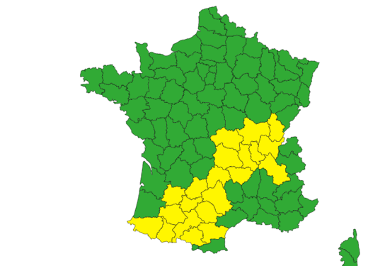 L'alerte météo vents violents prolongée dans les Hautes Pyrénées